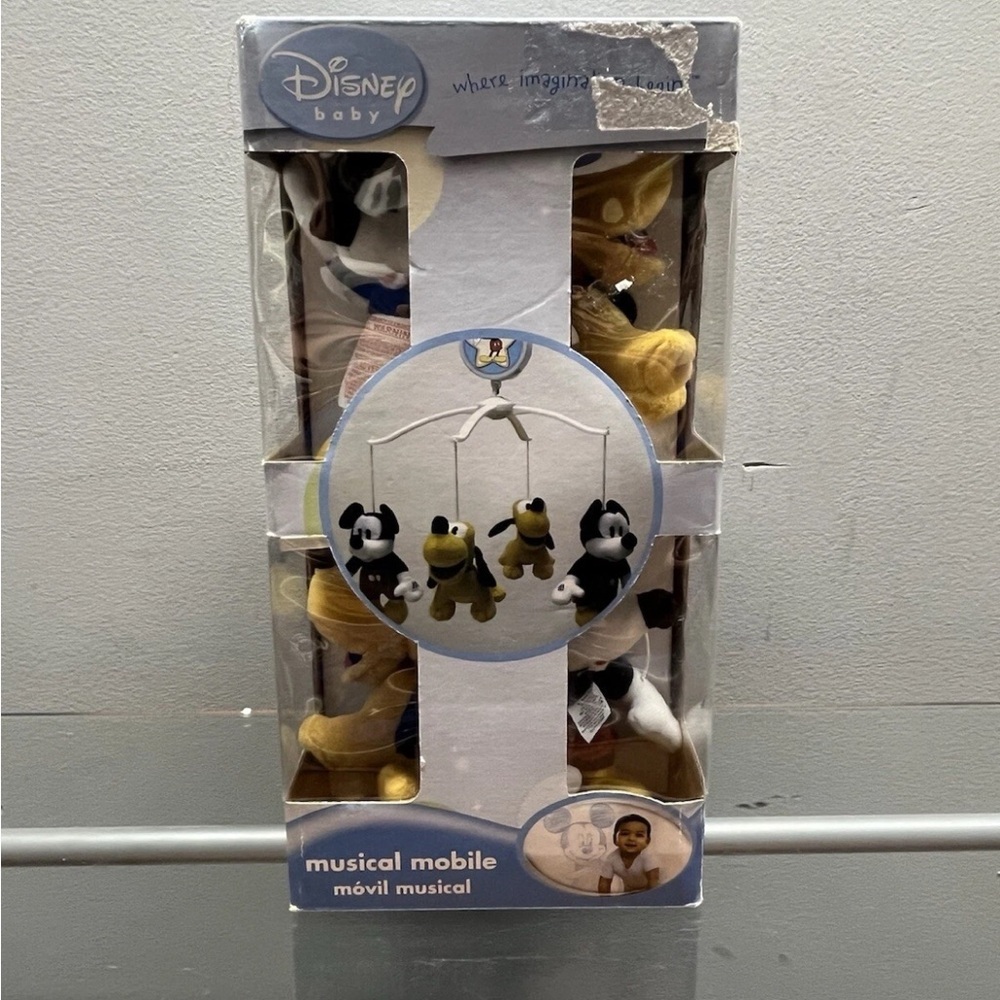 Disney Black and Yellow Pluto Stuffed Animal - Picture 2 of 4